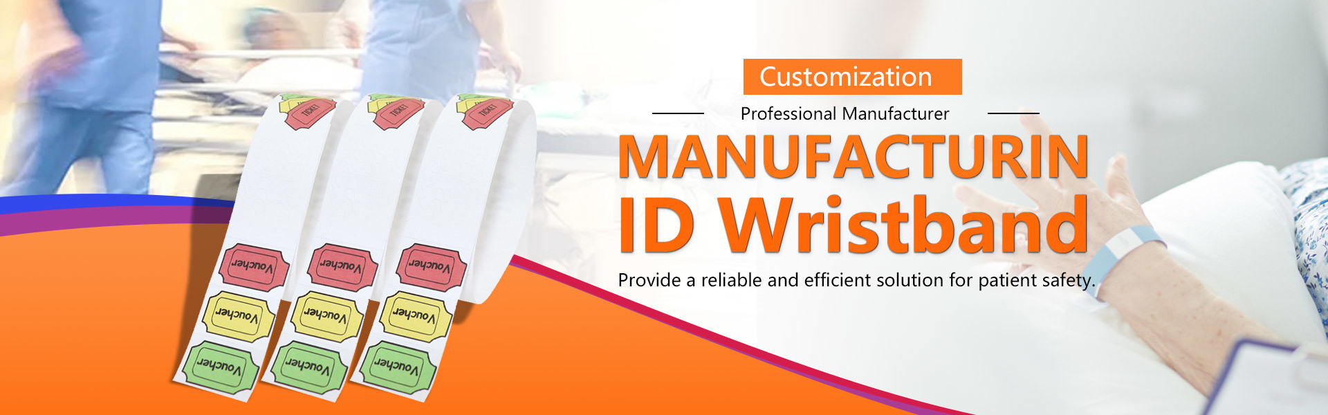 Qualität Papier-Event-Armbänder usine