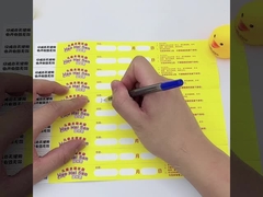 Adjustable Tyvek Paper Bracelets Offering Sequential Numbering Barcoding for Security