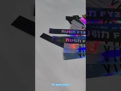 Factory Customized Paper Wristband Shiny Glitter Laser Wristband Fashionable And Eye-Catching