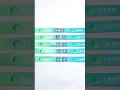 Adjustable Size Woven Cloth Wristbands Embroidered Safe Event Bracelets