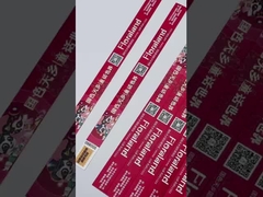 Full Color Waterproof Tyvek Wristbands with Sequential Numbering/Barcoding