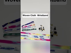 How to wear woven cloth wristband bracelet???