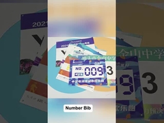 How to use Paper Bib Numbers? Can add logo ? Let's answer you