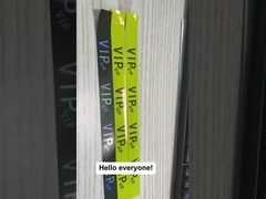 Event Vip Holographic Shiny Paper Wristband
