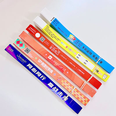 Adjustable Size Tyvek Paper Wristbands Waterproof Full Color Printing