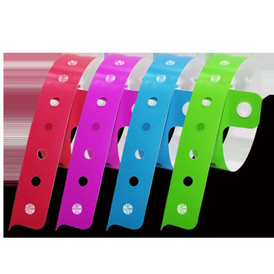 15*240mm PVC L Shape Wristbands for Events