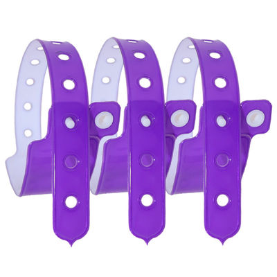 Customized Irregular Shape Super Soft PVC Wristbands for Decoration