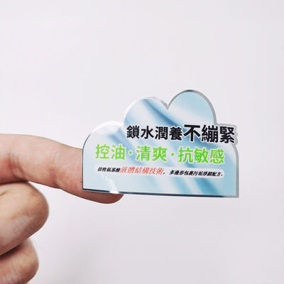 Double Sided Printing Die Cut Stickers Waterproof Vinyl Decals