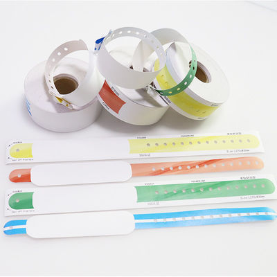 Custom Logo Hospital Patient Wristband Safety Identification Bracelet