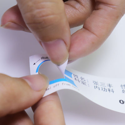 Infant Hospital Patient Wristband Custom Text Identification Band