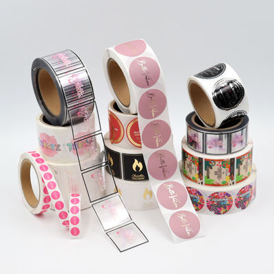 Rectangular Paper Event Pvc Sticker 6*6cm For Parties Neon Colorful Sticker