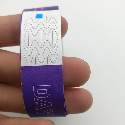 Tyvek Dupont Paper Wristband Activity Barcode Events Paper Event Admission Bracelet