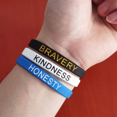 Eye-Catching Silicone Bracelets Customized Gifts for Business Events and Promotions