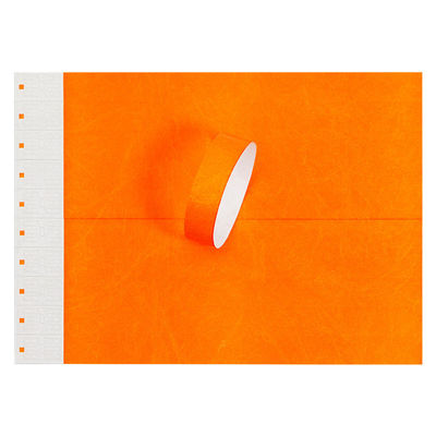 Pool Party Admission Tyvek Bracelets with Bar Coding and Numbering