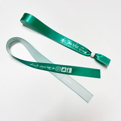 Festival Concert Promotion Events Woven Cloth Wristbands with Acceptable OEM and Various Designs