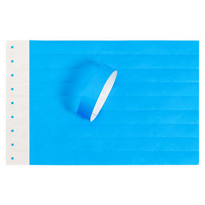Custom Full Color Printed Tyvek Paper Wristbands with Waterproof and Snap Closure
