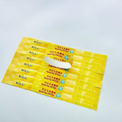 Various Colors Full Color Print Wristband with Custom Logo Printing Neon and Snap Closure
