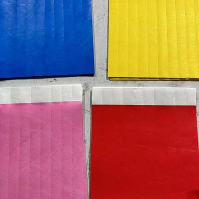 Waterproof Customize Event Tyvek Paper Wristbands Durable Snap Closure for Easy Control