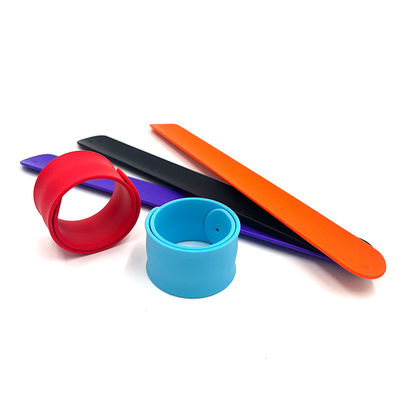 Customized Silicone Slap Wristbands For Advertising Personalized Silicone Bracelet Promoting Business Event Wristband