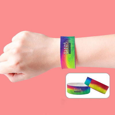 Custom Your Vent Wristband Waterproof And Durable Tyvek Wristbands For Events Entry Access Ticket