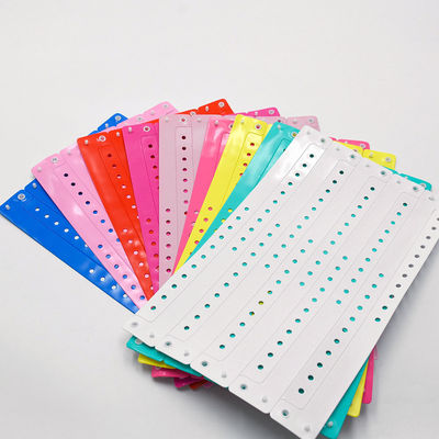 Customized Logo Professional PVC Disposable Entertainment Admission Tickets Waterproof Bracelet Identification Wristbands