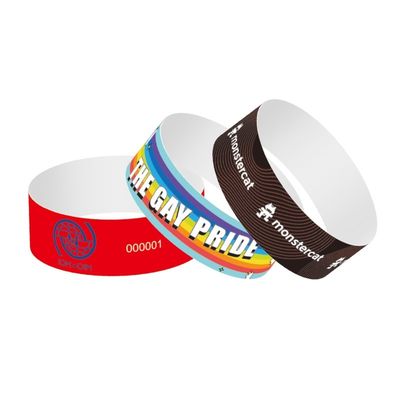 Custom Printed Paper Event Wristbands for Corporate Functions