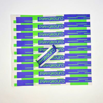 Custom Logo Printing Tyvek Paper Wristbands with Adjustable and Snap Closure
