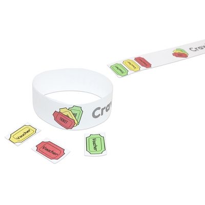 Bar Coding and Waterproof Tyvek Paper Event Wristbands The Perfect Combination for Event Management