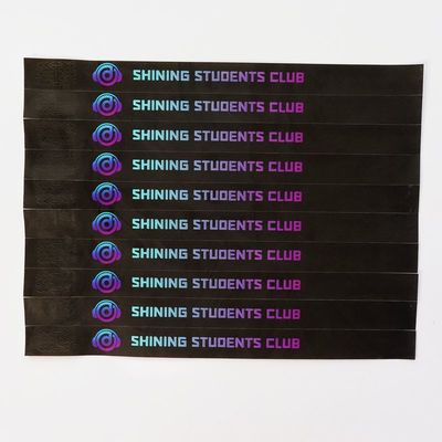 2025 New Promotional Item Bar Coding and Heat Resistant Event Wristbands for Accurate Identification