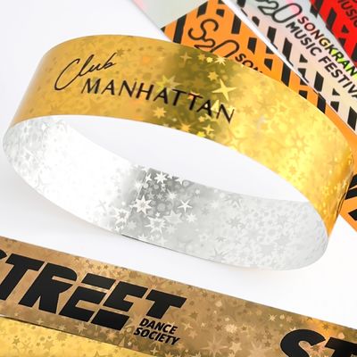 Golden Star Glitter Holographic Bracelet For Your Party