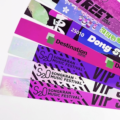 Party Concert Promotional Items Customizable Golden Star Glitter Holographic Bracelets