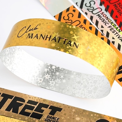 Glitter Party Wristbands Unisex Adjustable for Events