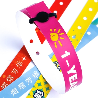 Custom PVC Wristbands for Events and Promotions