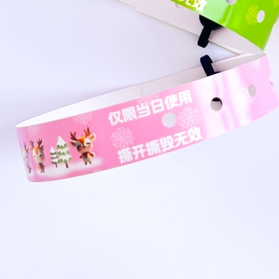 Custom PVC Wristbands for Events Waterproof Personalized