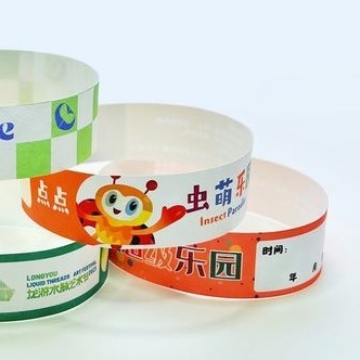 Chinese Manufacturer Paper Event Wristband