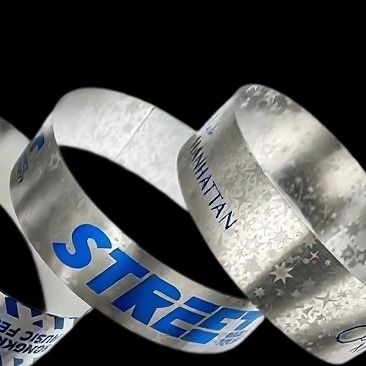 Add Some Sparkle to Your Event with Glitter Party Wristbands Customizable and Durable